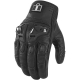 Icon Justice Touchscreen Leather Gloves